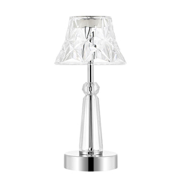 Madelyn 11.5" Bohemian Classic Acrylic Rechargeable Integrated LED Table Lamp - JONATHAN Y